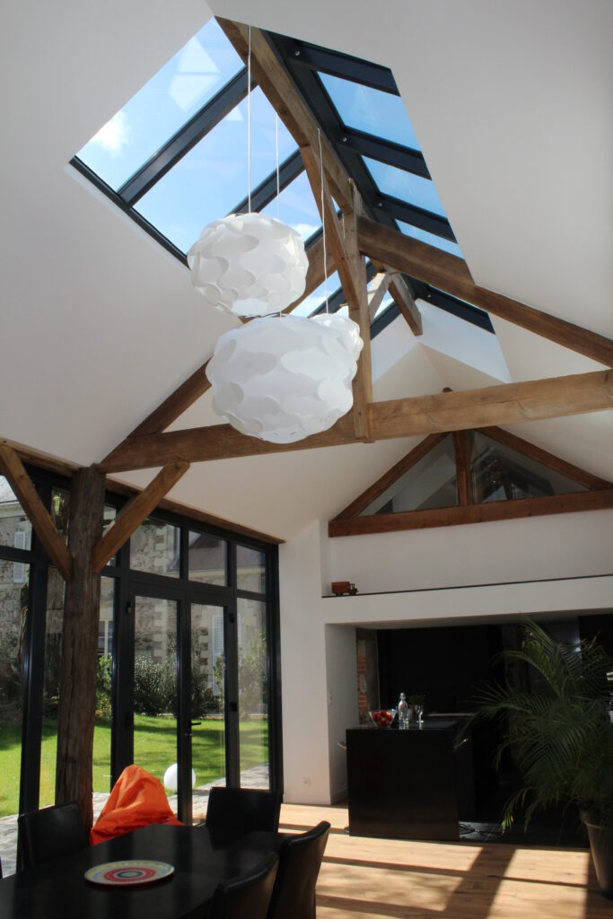 installation baie vitrée